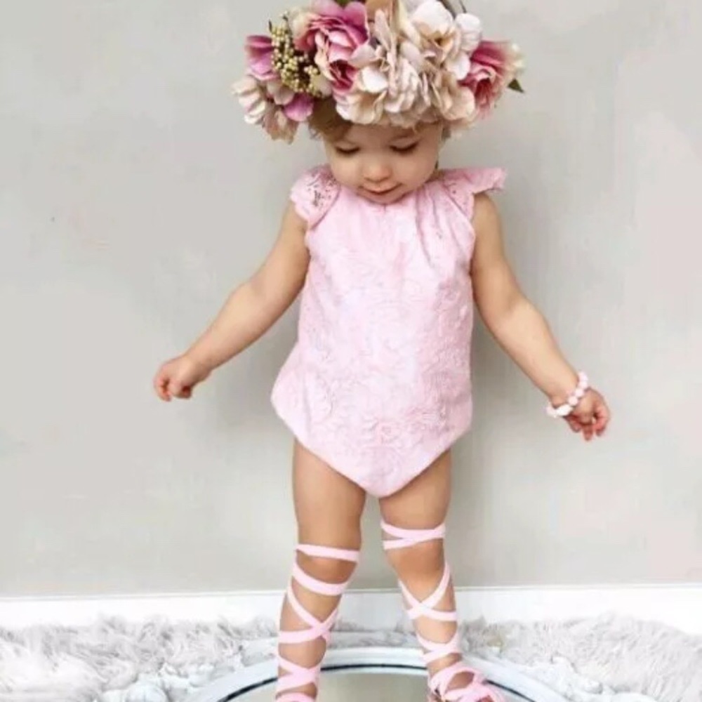 Lace romper